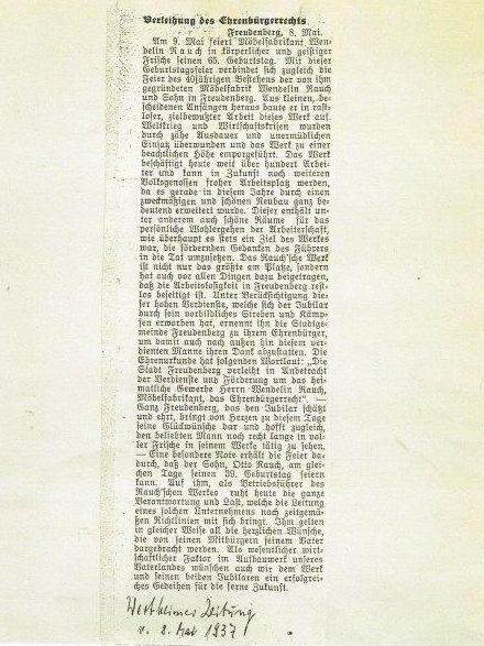  Werth. Zeitung 08.05.1937 