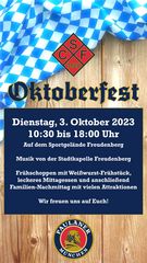 Oktoberfest des SC Freudenberg 1920 e.V.